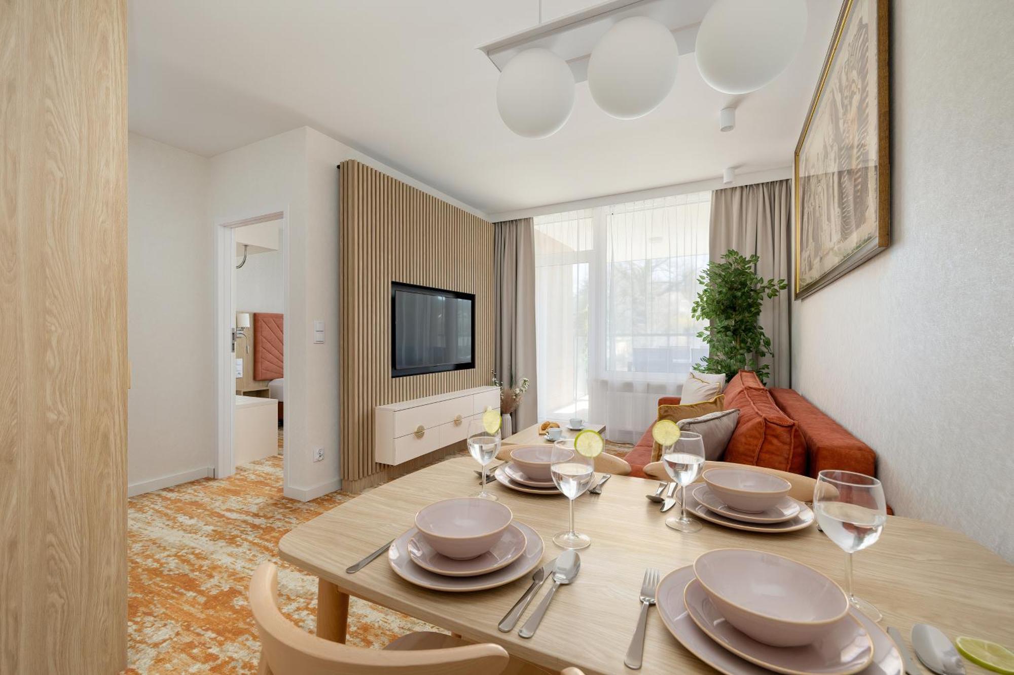 Sun & Beach Apartments Bel Mare With Parking By Noclegi Renters Мендзиздрое Екстериор снимка
